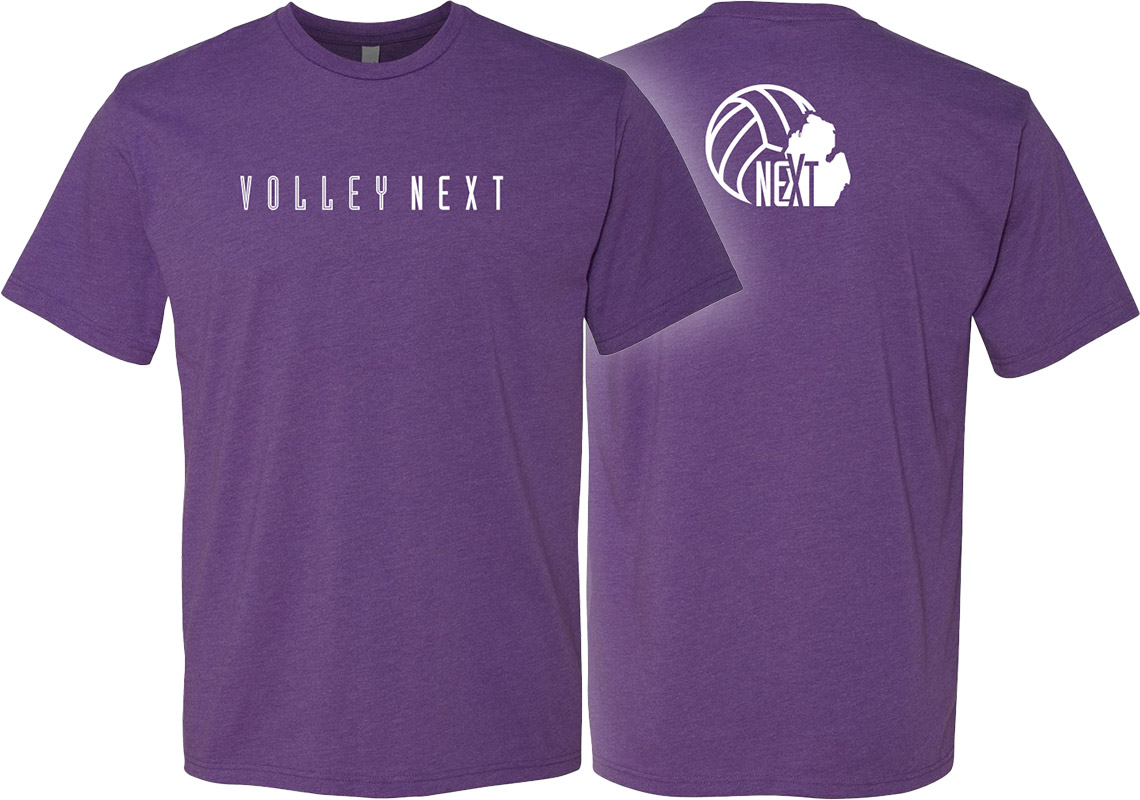 Volley Next Practice Tee (Purple)